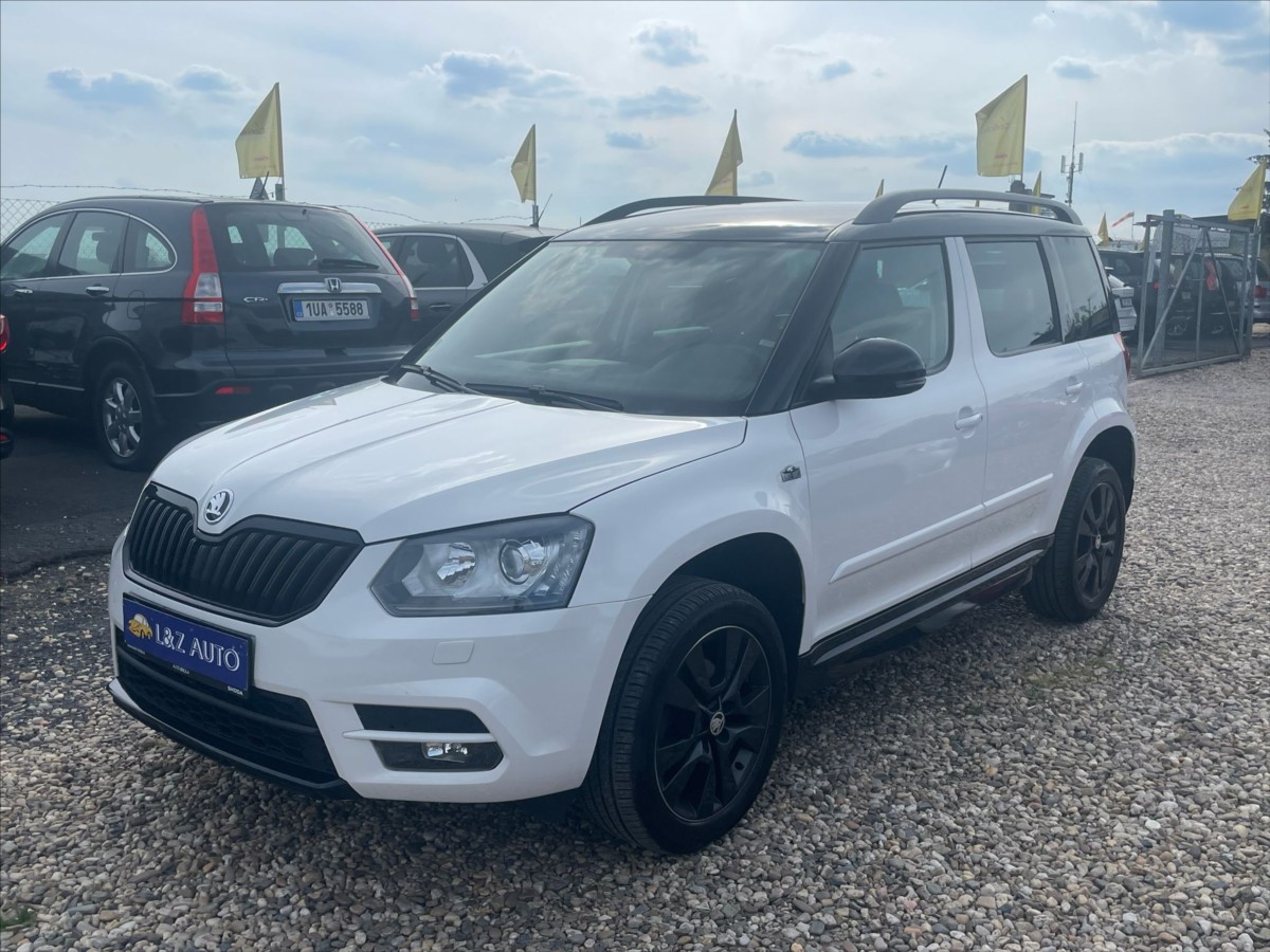 Škoda Yeti 2,0 TDi DSG 4x4 Monte Carlo